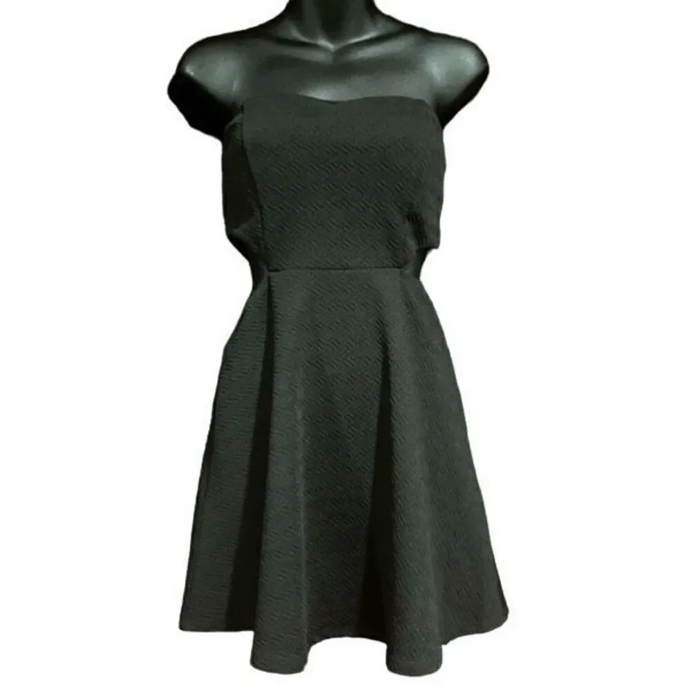 denim blue dress ** SIZE UP** Lace Back Strapless Light Blue Homecoming Dry Clean Color:Teal 2024 NH SPRING SHOP